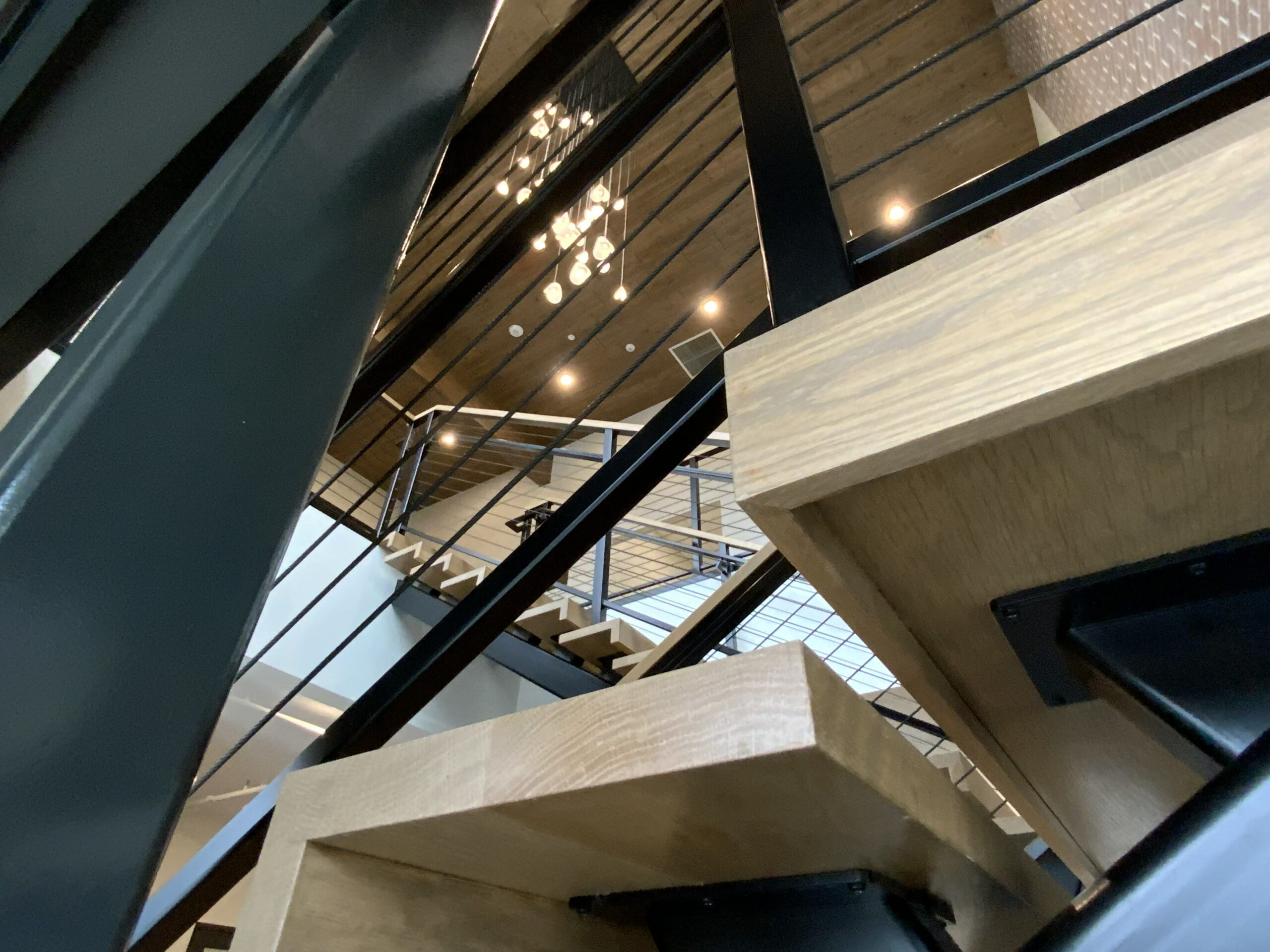 Raymond James commercial retail building staircase